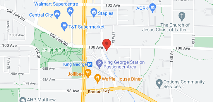 map of 3108 13696 100 AVENUE